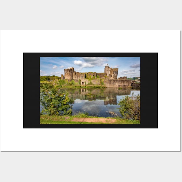 Caerphilly Castle Wall Art by dasantillo